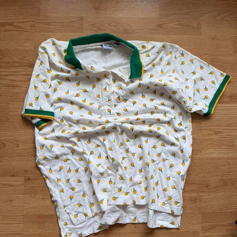 EP Pro Vintage 90s Women's white polo golf tee ⛳️